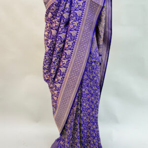 Handloom Pure Mashru Satin Silk Butter Yellow Saree-YANIA