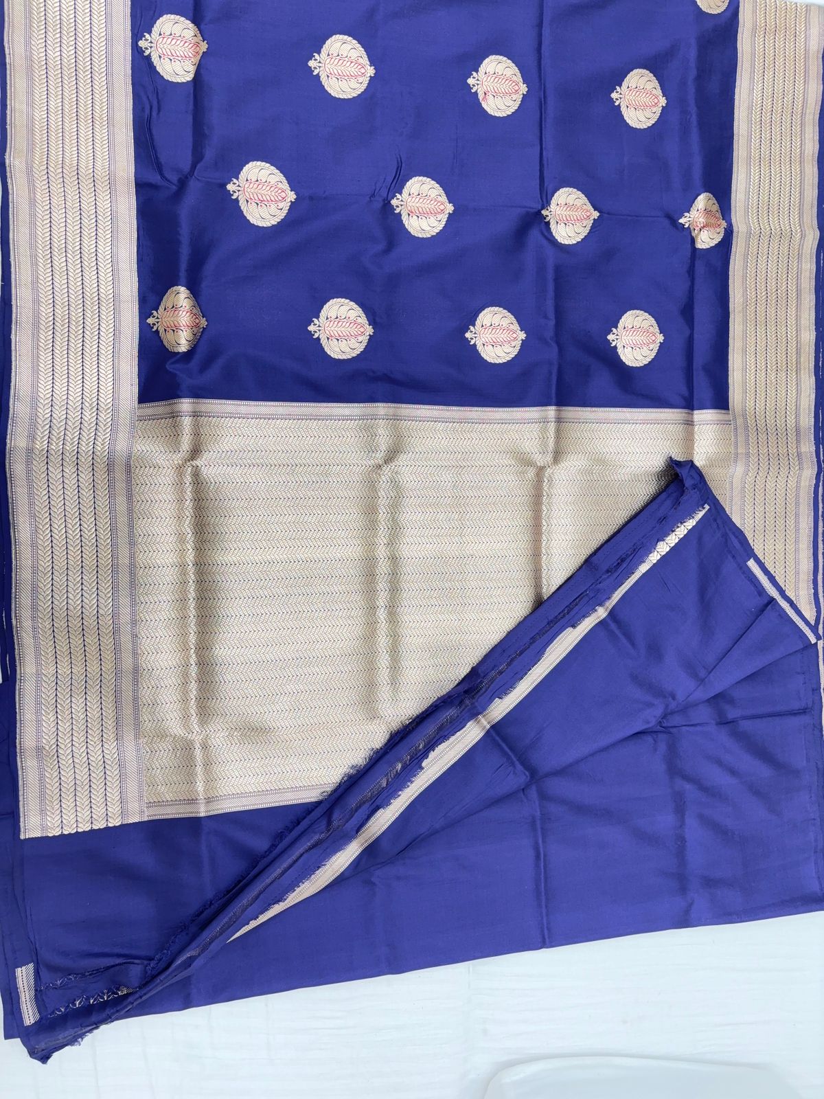 Pure Katan Silk Kadhwa Saree